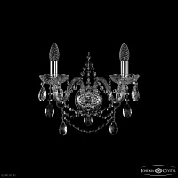 Бра хрустальное Bohemia IVELE Crystal 1411B/2/160 Ni
