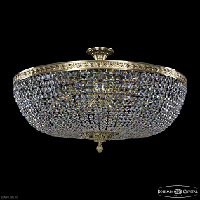 Большая хрустальная люстра Bohemia IVELE Crystal 19111/90IV G C1