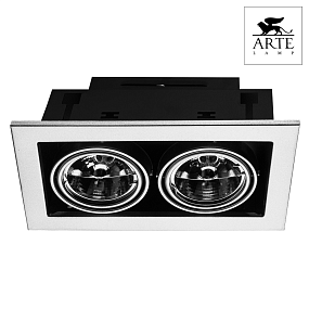 Встраиваемый светильник Arte Lamp TECHNIKA A5930PL-2SI