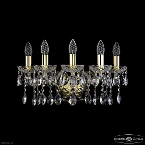 Бра с хрусталем Bohemia IVELE Crystal 1413B/5/165 G