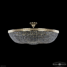 Большая хрустальная люстра Bohemia IVELE Crystal 19283/90IV G