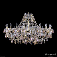 Большая хрустальная люстра Bohemia IVELE Crystal 1403/20/400 G R801