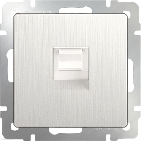 Розетка Ethernet RJ-45 (перламутровый рифленый) Werkel WL13-RJ-45