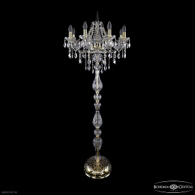 Торшер с хрусталем Bohemia IVELE Crystal 1415T1/8/200-160 G