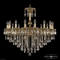 Подвесная хрустальная люстра Bohemia Ivele Crystal 75102/16/300 B GB