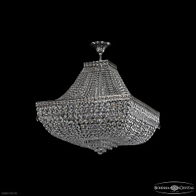 Хрустальная подвесная люстра Bohemia IVELE Crystal 19272/H1/55IV NB