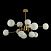 Люстра большая Maytoni Erich MOD221-PL-12-G