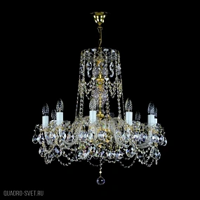 Подвесная хрустальная люстра ArtGlass DONATELA X. CE