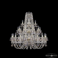 Большая хрустальная люстра Bohemia IVELE Crystal 1406/20+10+5/360/3d G K801