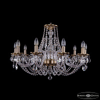 Хрустальная подвесная люстра Bohemia IVELE Crystal 1606/10/300/FP