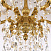 Подвесная хрустальная люстра Bohemia Ivele Crystal 75102/6/125 B G