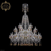 Большая хрустальная люстра Bohemia Art Classic 11.12.16+8+4.400.XL-156.2d.Gd.Sp.K777
