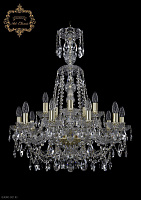 Большая хрустальная люстра Bohemia Art Classic 11.25.10+5.220.XL-78.Gd.Sp