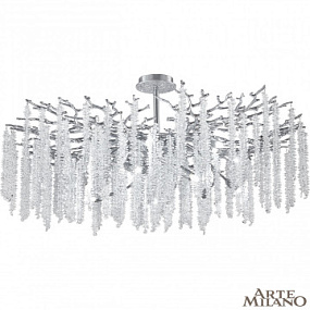 Большая хрустальная люстра Arte Milano 236901/D1000/14/A Cr