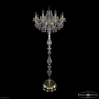 Торшер с хрусталем Bohemia IVELE Crystal 1409T1/8/195-160 G