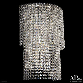 Бра хрустальное светодиодное APL LED Sicilia SH500.B4.35-45.A.Ni.4000