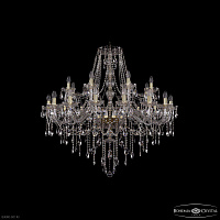 Большая хрустальная люстра Bohemia IVELE Crystal 1415/16+8/400 G