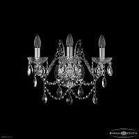 Бра хрустальное Bohemia IVELE Crystal 1411B/3/160 Ni