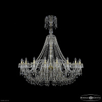 Большая хрустальная люстра Bohemia IVELE Crystal 1403/20/530/XL-160 G