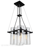 Люстра подвесная Arte Lamp PIATTO A8586SP-4BK