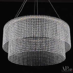 Хрустальная подвесная светодиодная люстра APL LED Sicilia SH02.73.C.Ni.4000