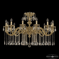 Большая хрустальная люстра Bohemia Ivele Crystal Florence 71201/12/360 A G