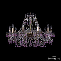 Хрустальная подвесная люстра Bohemia IVELE Crystal 1410/10/240 Pa V7010