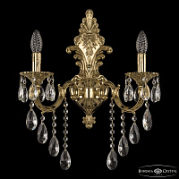Бра с хрусталем Bohemia Ivele Crystal Verona 7201B15/2/210 B G
