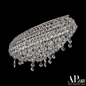 Хрустальная потолочная светодиодная люстра APL LED Rimini S505.0.36.B.4000