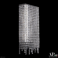 Бра хрустальное светодиодное APL LED Sicilia SH500.B1.25-50.B.Ni.4000