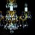 Люстра подвесная ARTGLASS JARMILA III. POLISHED
