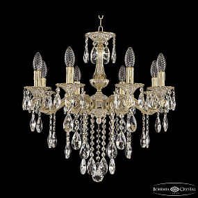 Подвесная хрустальная люстра Bohemia Ivele Crystal Verona 72102/8/175 B GW