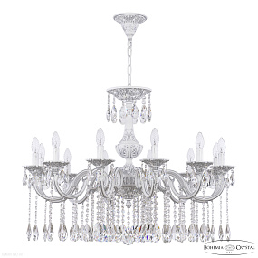 Большая хрустальная люстра Bohemia IVELE Crystal AL78101/12/300 A WMN