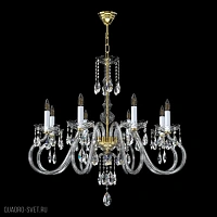 Большая хрустальная люстра ArtGlass MIRACLE 05-CH