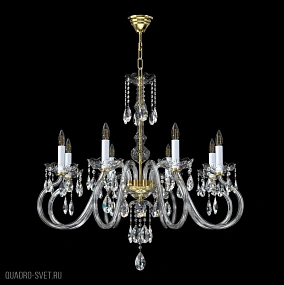 Большая хрустальная люстра ArtGlass MIRACLE 05-CH