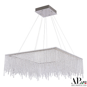 Большая хрустальная светодиодная люстра APL LED Sicilia SH04.86.B.Ni.4000