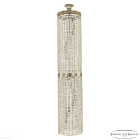 Каскадная хрустальная люстра Bohemia IVELE Crystal 83401/30IV-150/2D Ni