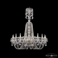 Хрустальная подвесная люстра Bohemia IVELE Crystal 1402/20/400/XL-140/G