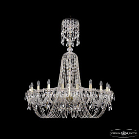 Хрустальная подвесная люстра Bohemia IVELE Crystal 1402/20/400/XL-140/G