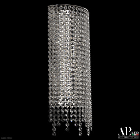 Бра хрустальное светодиодное APL LED Rimini S500.B5.20-50.B.4000