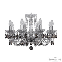 Хрустальная подвесная люстра Bohemia IVELE Crystal 1402/8/195 Ni K731