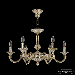 Подвесная хрустальная люстра Bohemia Ivele Crystal Verona 72101/6/210 GW