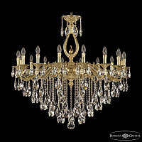 Подвесная хрустальная люстра Bohemia Ivele Crystal Verona 72402/16/360 B G FS2B