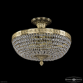 Хрустальная потолочная люстра Bohemia IVELE Crystal 19051/35IV G C1