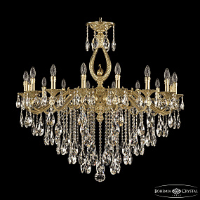 Подвесная хрустальная люстра Bohemia Ivele Crystal Verona 72402/16/360 B G FS2B