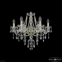 Хрустальная подвесная люстра Bohemia IVELE Crystal 1415/6/200 G