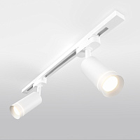 Трековый светодиодный светильник для однофазного трека Glory Белый 7W 4200K Elektrostandard Topper G