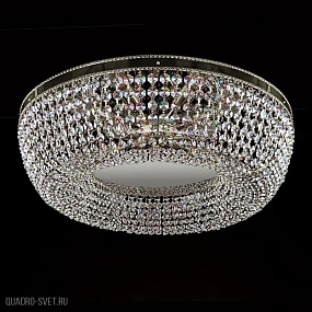 Хрустальная потолочная люстра ArtGlass SOFIA DIA 550 NICKEL CE