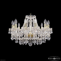 Хрустальная подвесная люстра Bohemia IVELE Crystal 1403/12/195 G