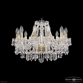 Хрустальная подвесная люстра Bohemia IVELE Crystal 1403/12/195 G